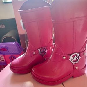 Toddler girl Michael Kors rain boots